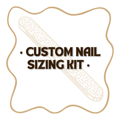PRESSED ON CUSTOM SIZING KIT